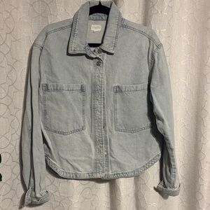 Z Supply Light Blue Jean Jacket